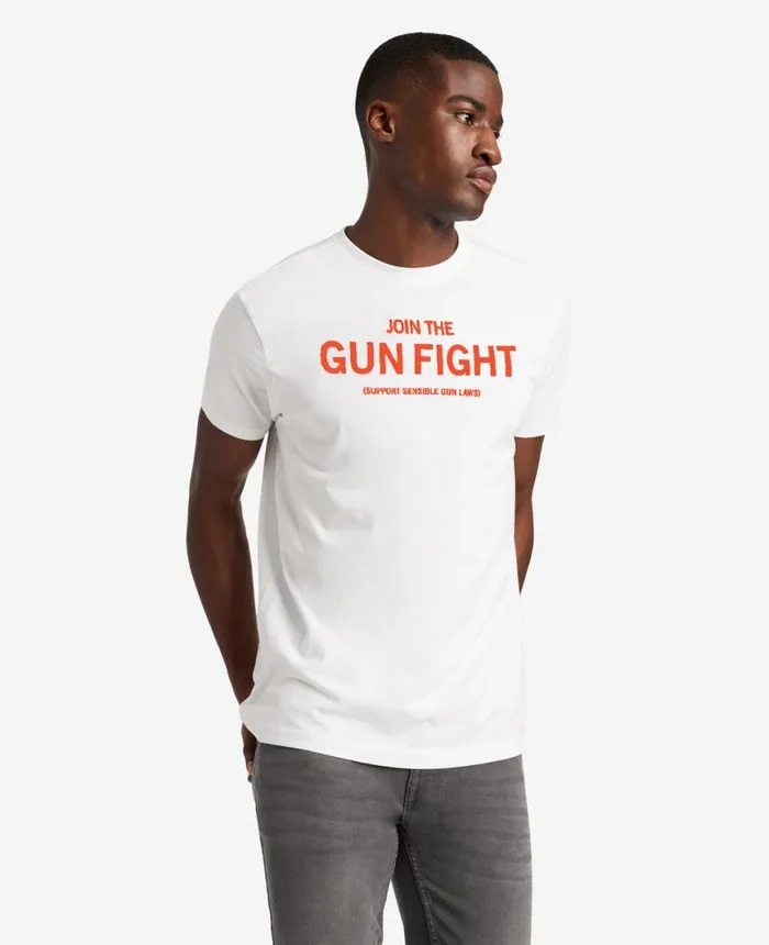 Site Exclusive Join The Gun Fight TShirt White MenWomen Kenneth Cole TShirts Site Exclusive Join The Gun Fight TShirt White MenWomen Kenneth Cole TShirts
