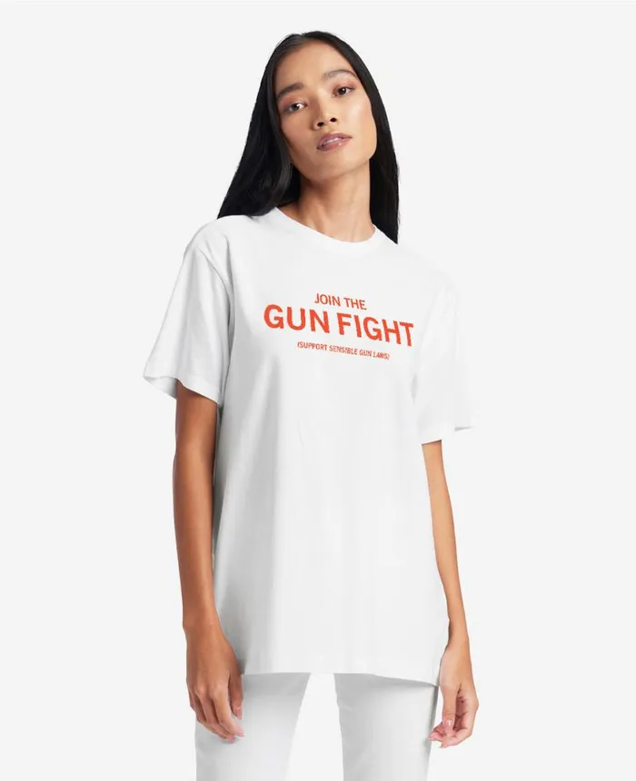 Site Exclusive Join The Gun Fight TShirt White MenWomen Kenneth Cole TShirts Site Exclusive Join The Gun Fight TShirt White MenWomen Kenneth Cole TShirts