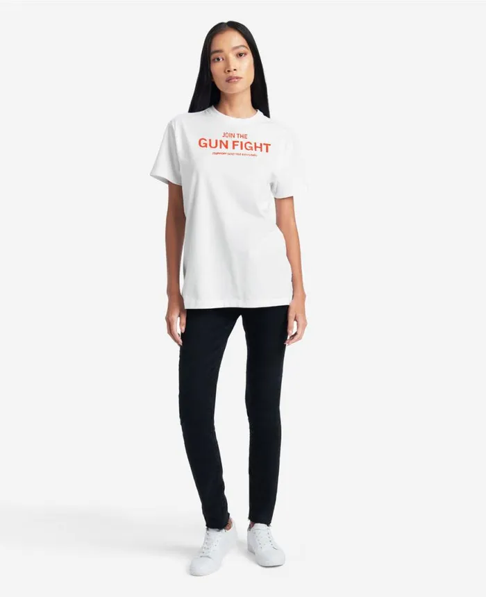Site Exclusive Join The Gun Fight TShirt White MenWomen Kenneth Cole TShirts Site Exclusive Join The Gun Fight TShirt White MenWomen Kenneth Cole TShirts