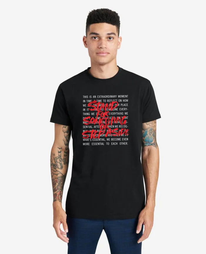 Site Exclusive Stand For Something TShirt Black MenWomen Kenneth Cole TShirts Site Exclusive Stand For Something TShirt Black MenWomen Kenneth Cole TShirts