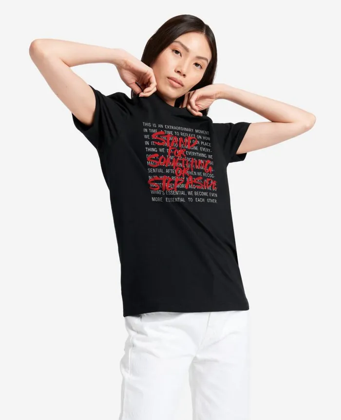 Site Exclusive Stand For Something TShirt Black MenWomen Kenneth Cole TShirts Site Exclusive Stand For Something TShirt Black MenWomen Kenneth Cole TShirts