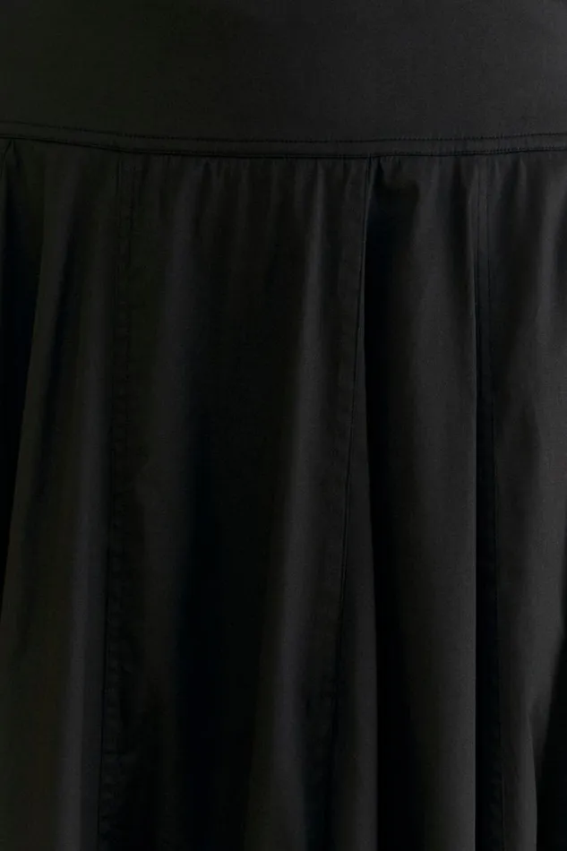 Skirts Women FARM Rio Black Ruffle Maxi Skirt Skirts Women FARM Rio Black Ruffle Maxi Skirt