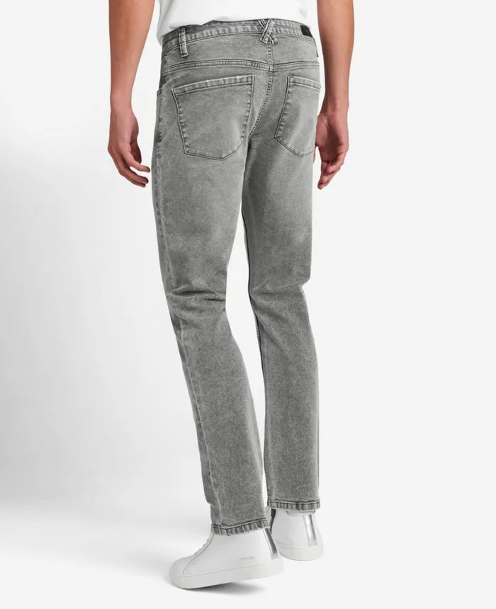 SlimFit Recycled Stretch Denim Jeans Lehr 8211 Acid Wash Grey Men Kenneth Cole Denim