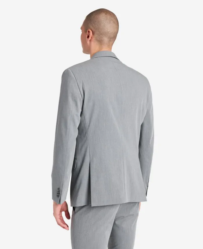 SlimFit Stretch Suit Separate Jacket Light Grey Men Kenneth Cole Suits and Suit Separates SlimFit Stretch Suit Separate Jacket Light Grey Men Kenneth Cole Suits and Suit Separates