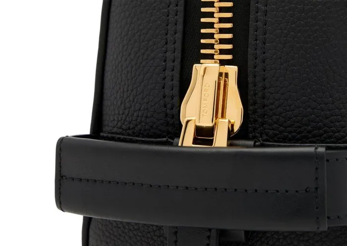 Small Leather Goods Men TOM FORD GRAIN LEATHER TOILETRY BAG Black Small Leather Goods Men TOM FORD GRAIN LEATHER TOILETRY BAG Black