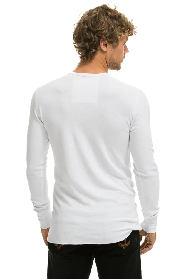 SMILEY 2 THERMAL 8211 WHITE Men Aviator Nation Tees