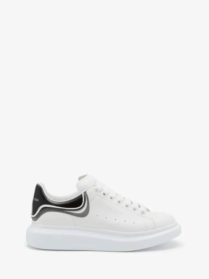 Sneakers Men Alexander McQueen Oversized Sneaker Whiteblackash Grey