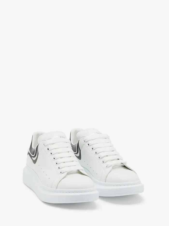 Sneakers Men Alexander McQueen Oversized Sneaker Whiteblackash Grey