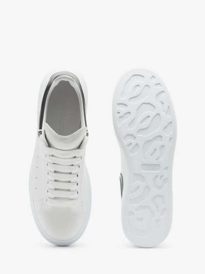 Sneakers Men Alexander McQueen Oversized Sneaker Whiteblackash Grey