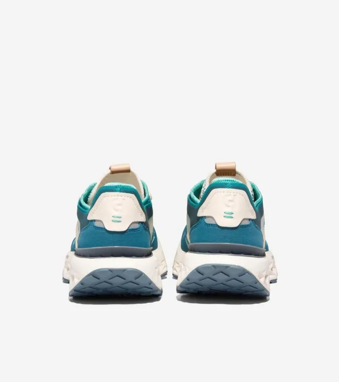 Sneakers Men Cole Haan 5ZERGRAND Running Shoe Deep Lakemoroccan Blueivory