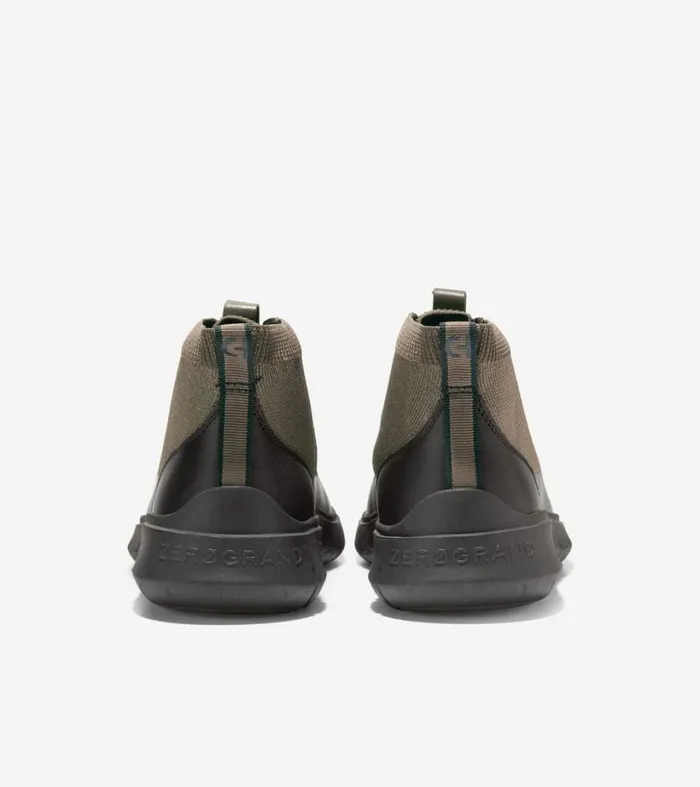 Sneakers Men Cole Haan Generation ZERGRAND High Top Sneaker Oliveblack Stitchlite