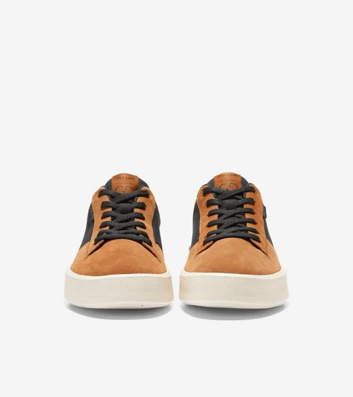 Sneakers Men Cole Haan GrandPr Crew Sneaker Blackgolden Toffeeivory