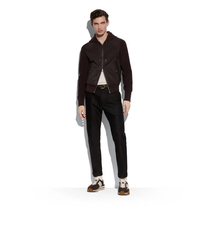 Sneakers Men TOM FORD SUEDE TECHNICAL FABRIC JAMES SNEAKER Sneakers Men TOM FORD SUEDE TECHNICAL FABRIC JAMES SNEAKER
