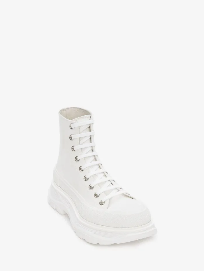 Sneakers Women Alexander McQueen Tread Slick Boot White