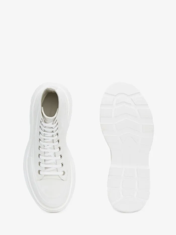 Sneakers Women Alexander McQueen Tread Slick Boot White