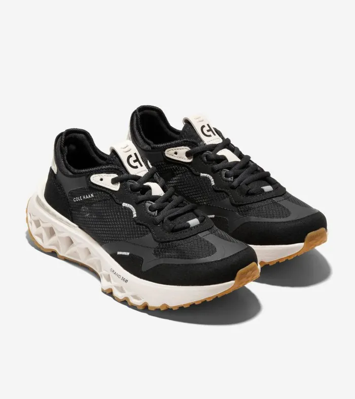 Sneakers Women Cole Haan 5ZERGRAND Running Shoe Blackivory