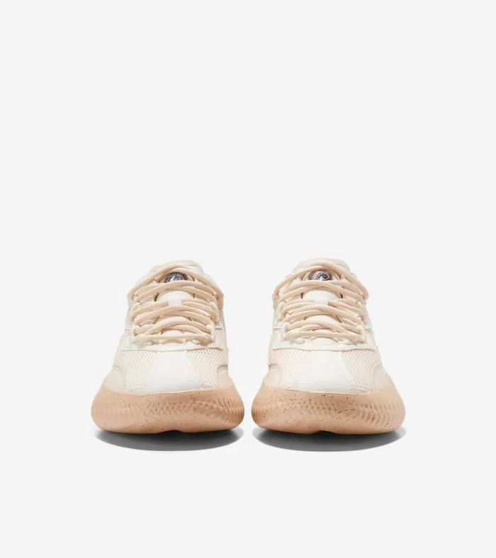 Sneakers Women Cole Haan Generation ZERGRAND II SQL Ivoryangorasesame