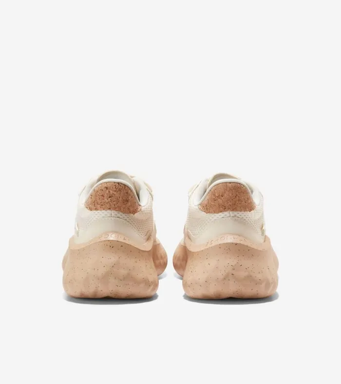 Sneakers Women Cole Haan Generation ZERGRAND II SQL Ivoryangorasesame