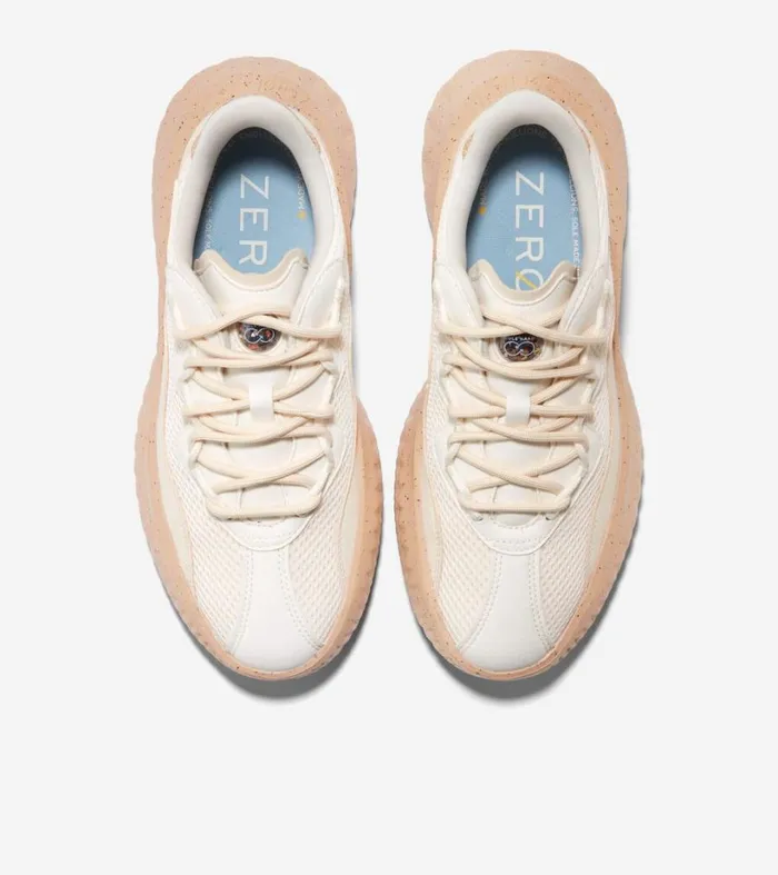 Sneakers Women Cole Haan Generation ZERGRAND II SQL Ivoryangorasesame