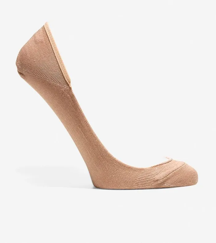 Socks Women Cole Haan Knit Ballet Sock Liner 8211 2 Pack Nude