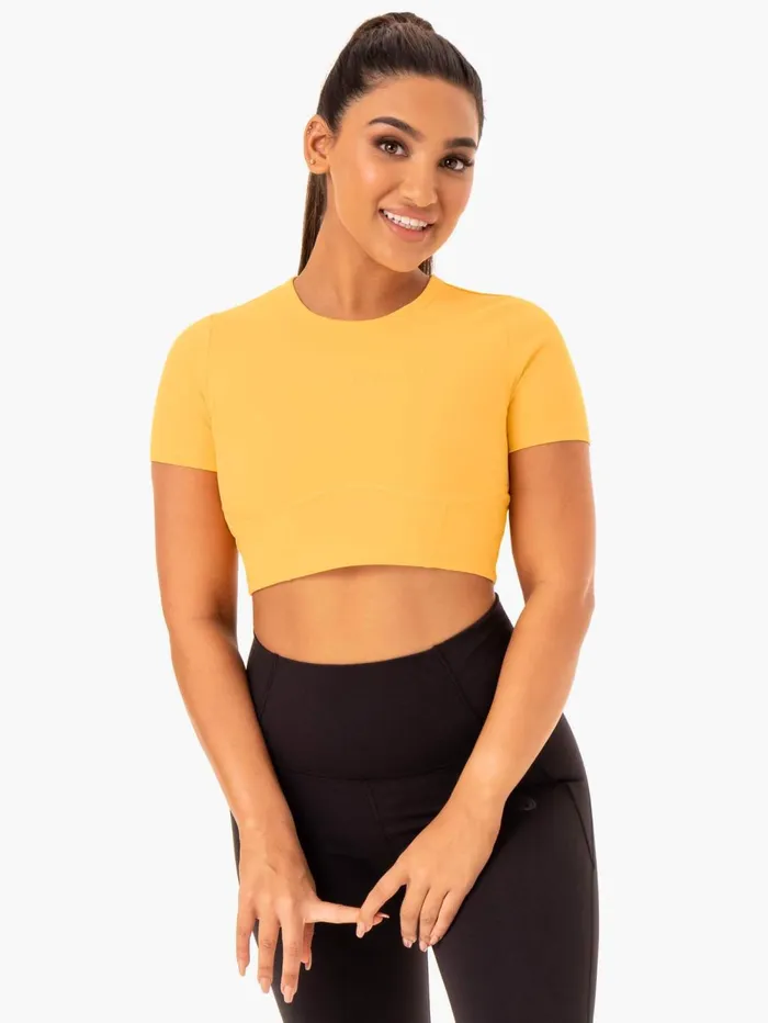 Sola Fitted TShirt 8211 Mango Women Ryderwear TShirts