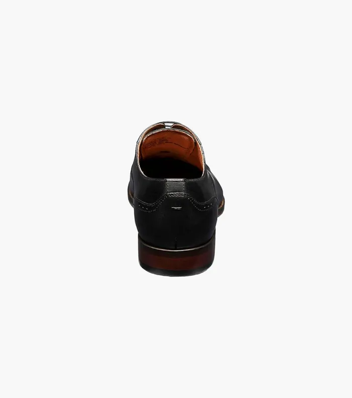 Sorrento Cap Toe Oxford Black Men Florsheim Dress Shoes