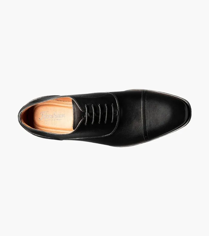 Sorrento Cap Toe Oxford Black Men Florsheim Dress Shoes