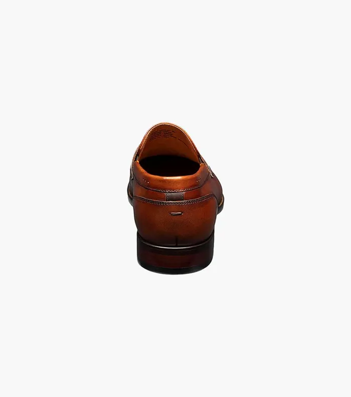 Sorrento Moc Toe Penny Loafer Cognac Men Florsheim Loafers and Slip Ons