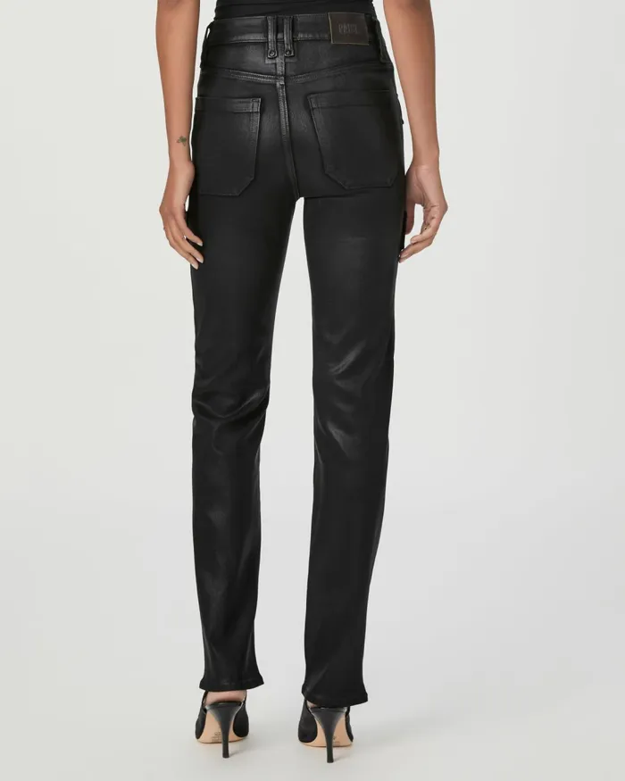 Stella Cargo Straight Jean 8211 Black Fog Luxe Coating Women PAIGE Straight Stella Cargo Straight Jean 8211 Black Fog Luxe Coating Women PAIGE Straight