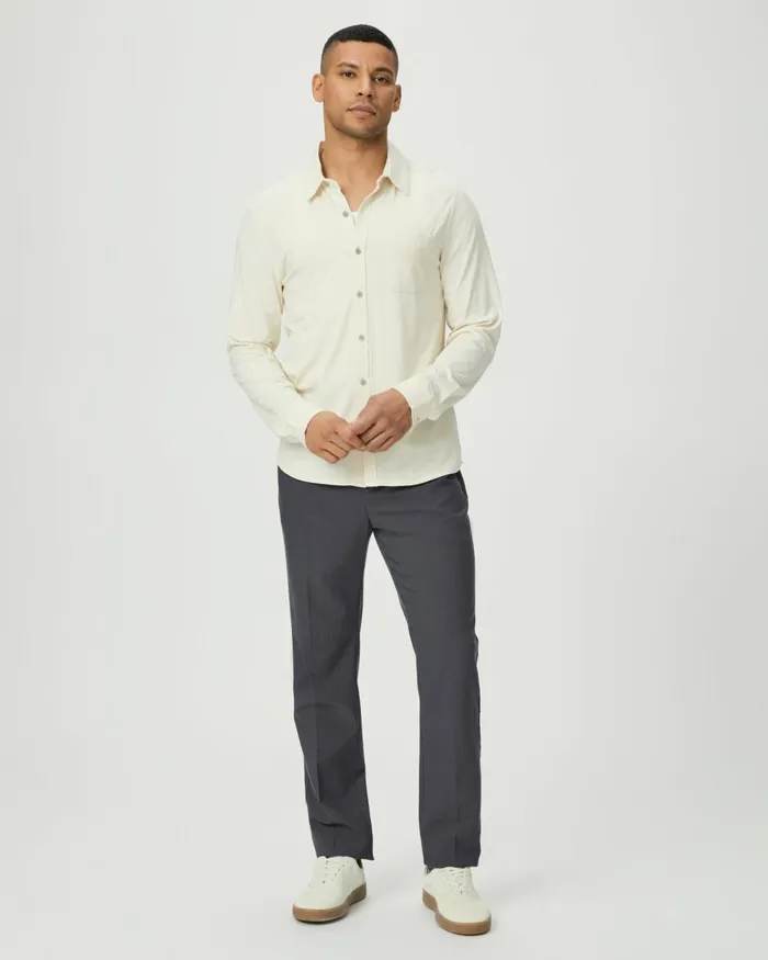 Stockton Button Up 8211 Tan Ceramic Men PAIGE Shirts Stockton Button Up 8211 Tan Ceramic Men PAIGE Shirts