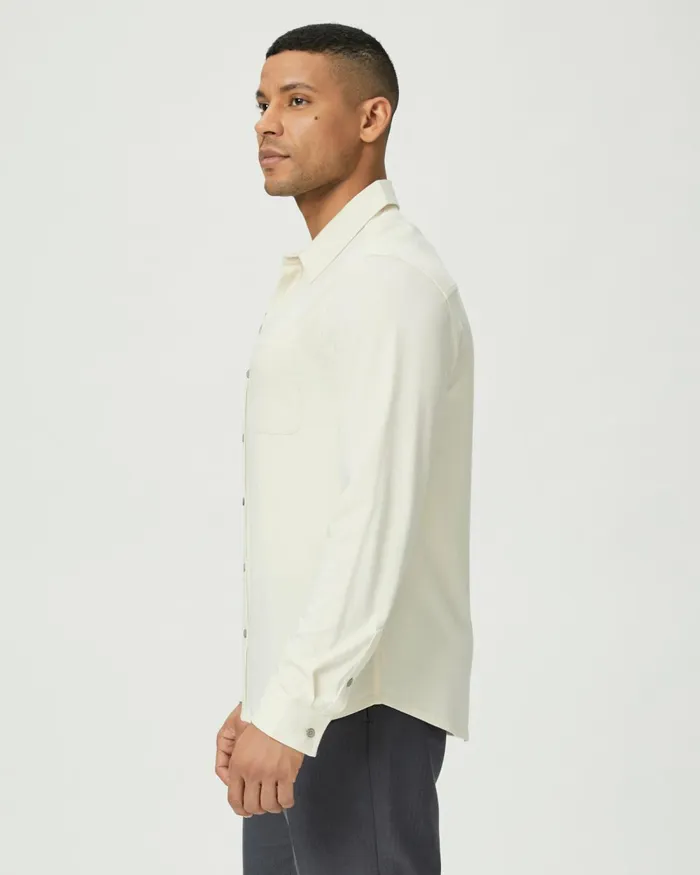 Stockton Button Up 8211 Tan Ceramic Men PAIGE Shirts Stockton Button Up 8211 Tan Ceramic Men PAIGE Shirts