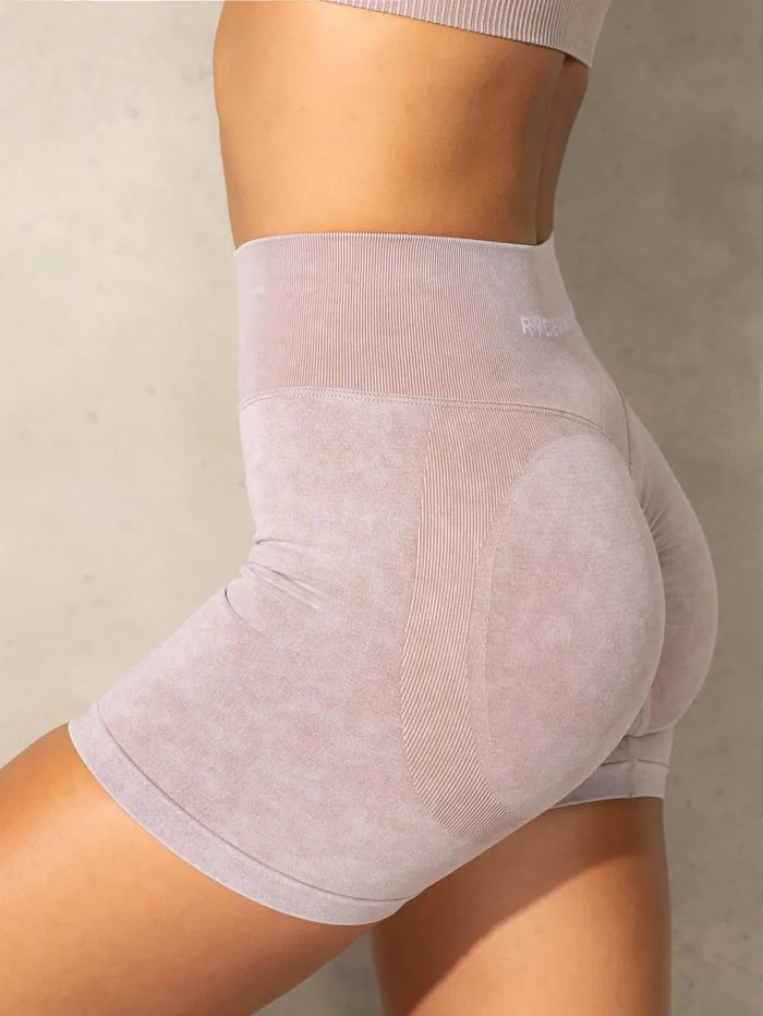 Stonewash Scrunch Seamless Shorts 8211 Fawn Stonewash Women Ryderwear Gym Shorts