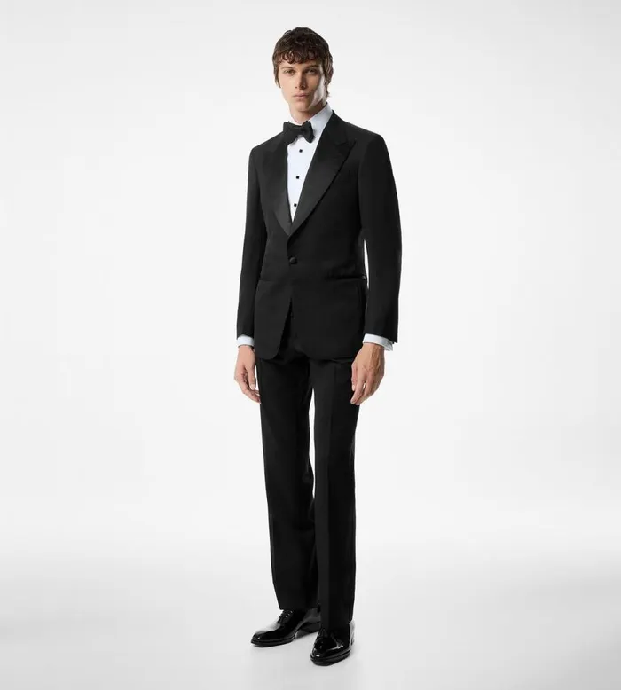 Suits Men TOM FORD WOOL MOHAIR WINDSOR TUXEDO Black Suits Men TOM FORD WOOL MOHAIR WINDSOR TUXEDO Black