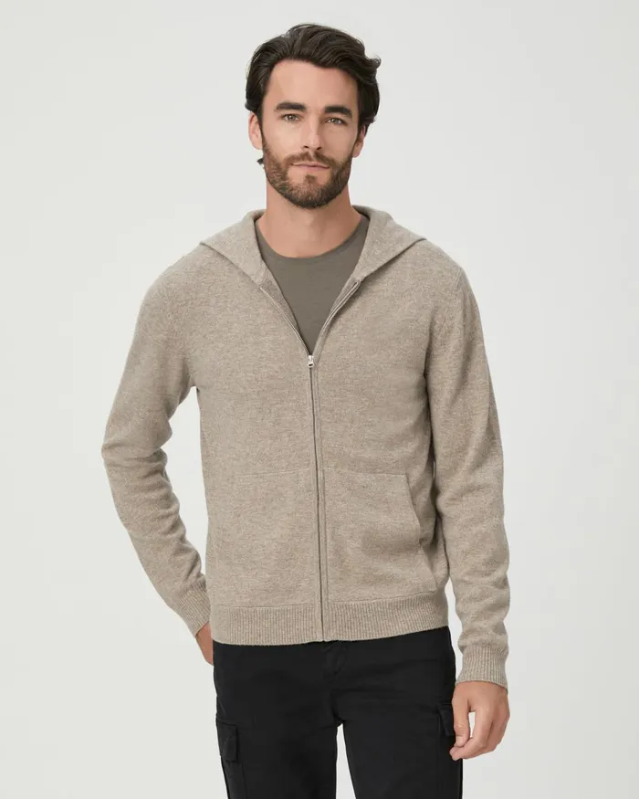 Swanson Full Zip Sweater 8211 Rice Flower Men PAIGE Sweaters and Sweatshirts