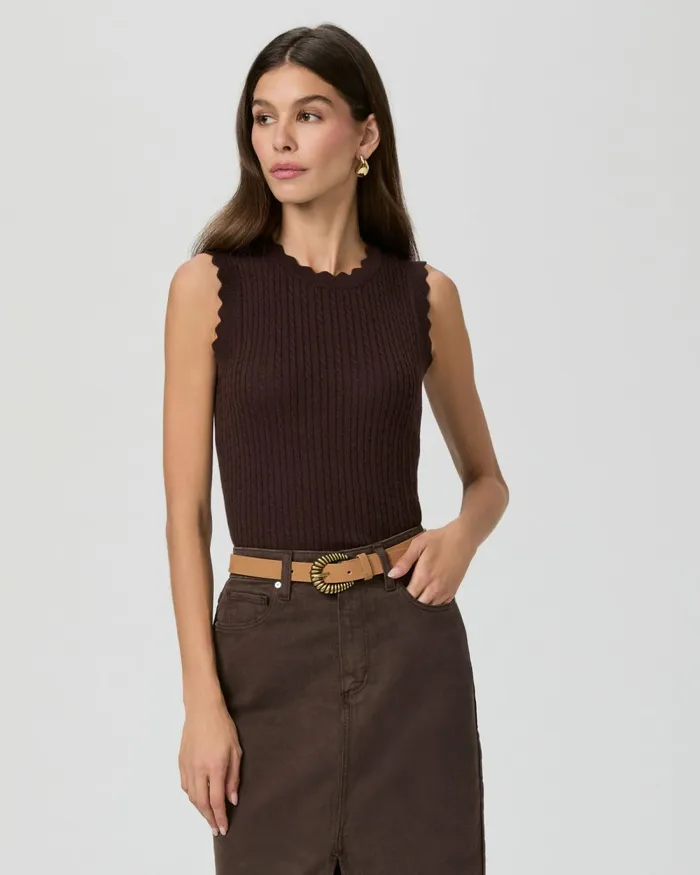 Syrie Sweater 8211 Brown Women PAIGE Sweaters and Sweatshirts