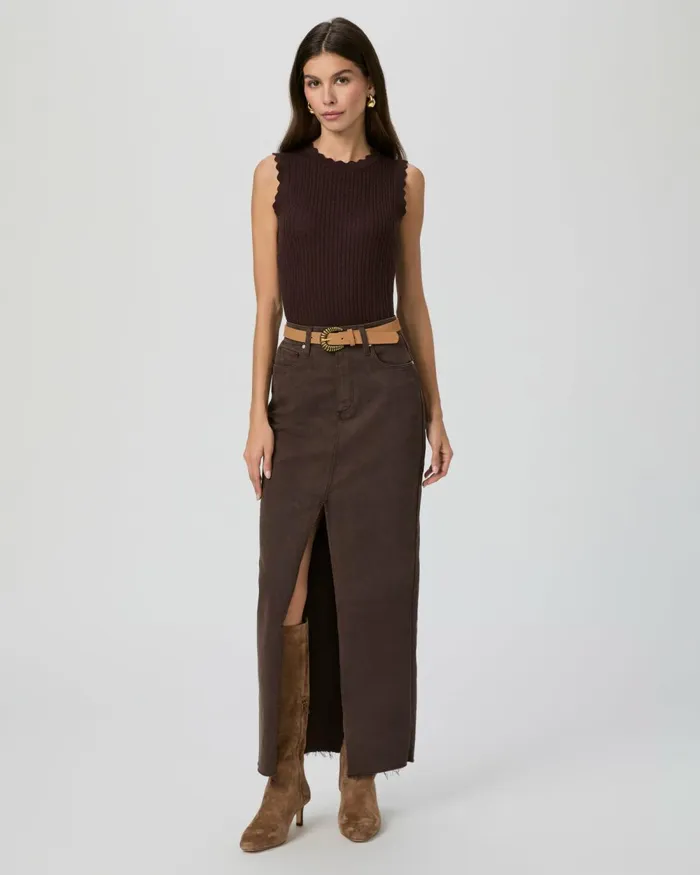 Syrie Sweater 8211 Brown Women PAIGE Sweaters and Sweatshirts