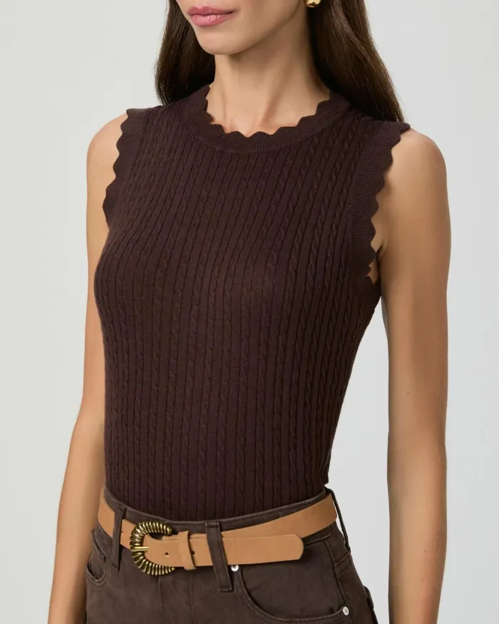 Syrie Sweater 8211 Brown Women PAIGE Sweaters and Sweatshirts