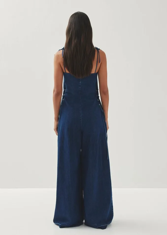 Tania Blue Denim Jumpsuit Women ALOHAS Total Looks