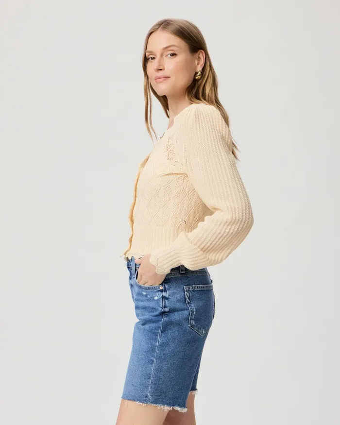 Tatiana Cardigan 8211 Ecru Women PAIGE Sweaters and Sweatshirts Tatiana Cardigan 8211 Ecru Women PAIGE Sweaters and Sweatshirts