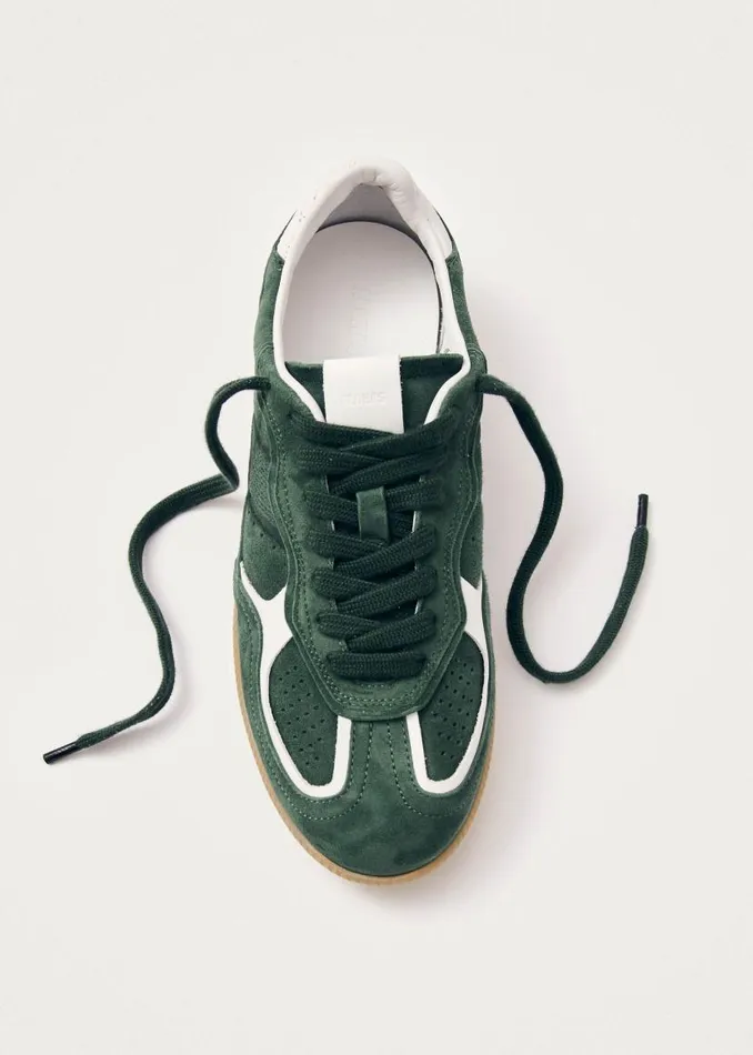 Tb490 Rife Forest Green Leather Sneakers WomenMen ALOHAS Sneakers