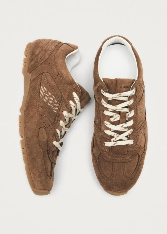 Tb56 Suede Brown Leather Sneakers WomenMen ALOHAS Sneakers