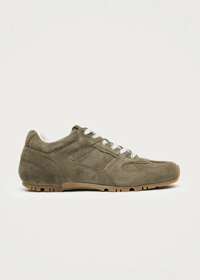 Tb56 Suede Khaki Leather Sneakers WomenMen ALOHAS Sneakers
