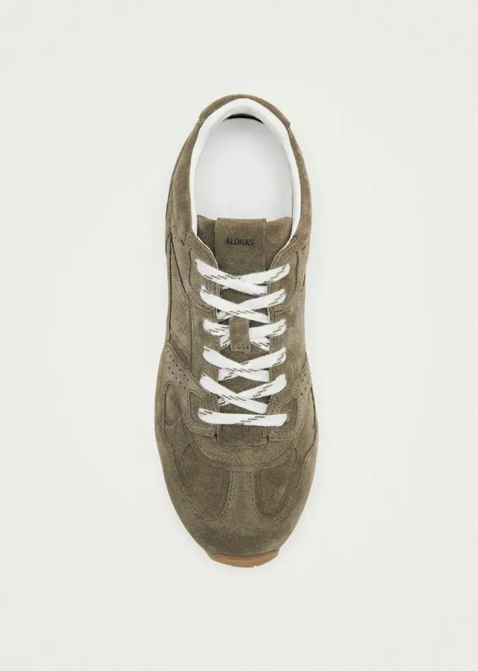 Tb56 Suede Khaki Leather Sneakers WomenMen ALOHAS Sneakers