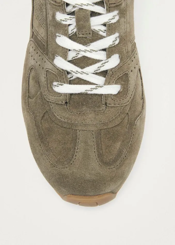 Tb56 Suede Khaki Leather Sneakers WomenMen ALOHAS Sneakers