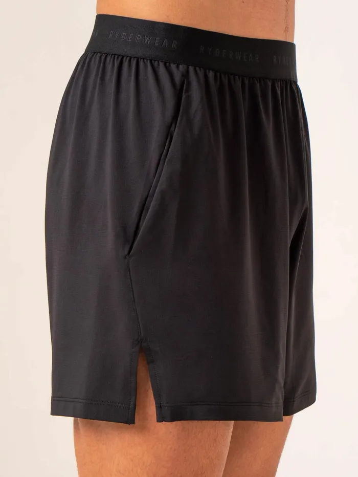 Terrain Mesh Gym Shorts 8211 Black Men Ryderwear Gym Shorts