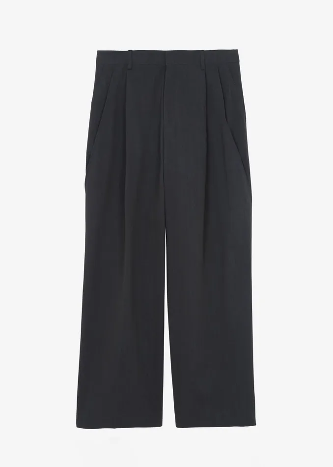 The Frankie Shop Bottoms Men Brandon Trousers 8211 Charcoal