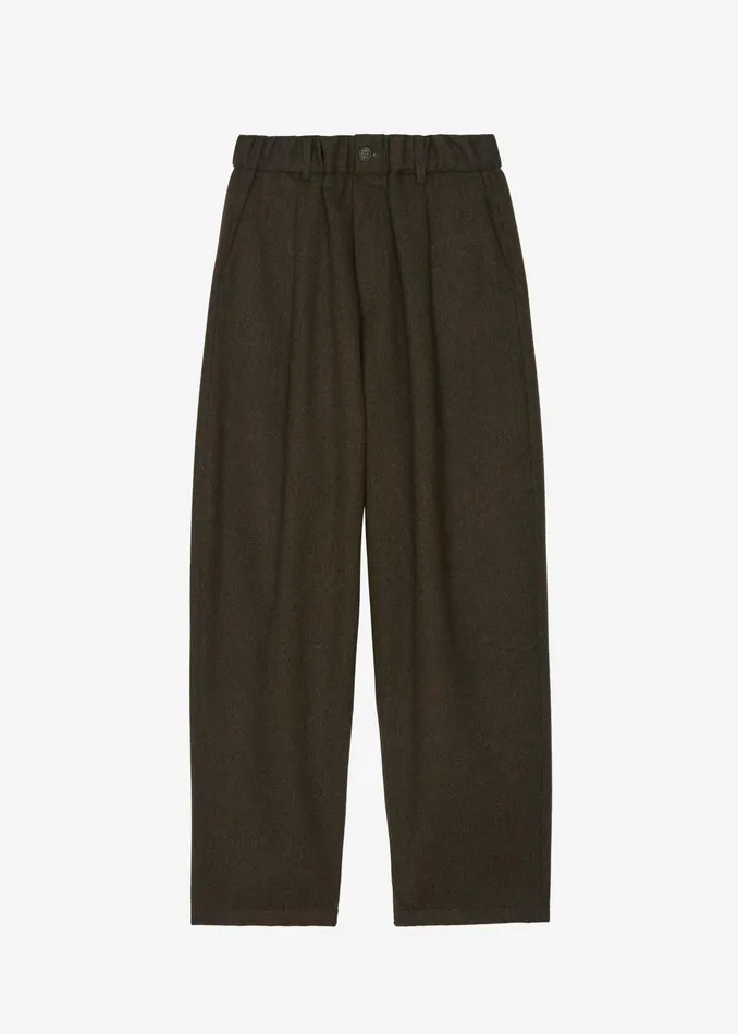 The Frankie Shop Bottoms Men Felix Trousers 8211 Dark Olive