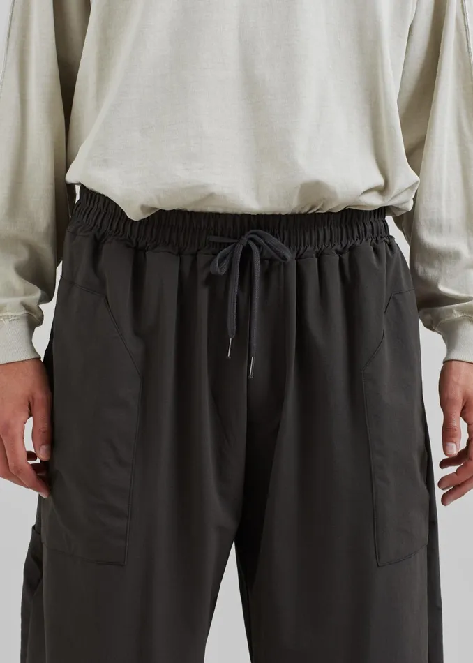 The Frankie Shop Bottoms Men Hunter Joggers 8211 Charcoal