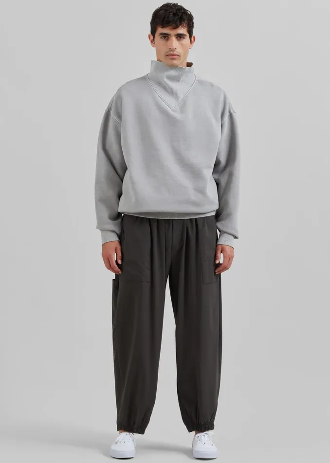 The Frankie Shop Bottoms Men Hunter Joggers 8211 Charcoal