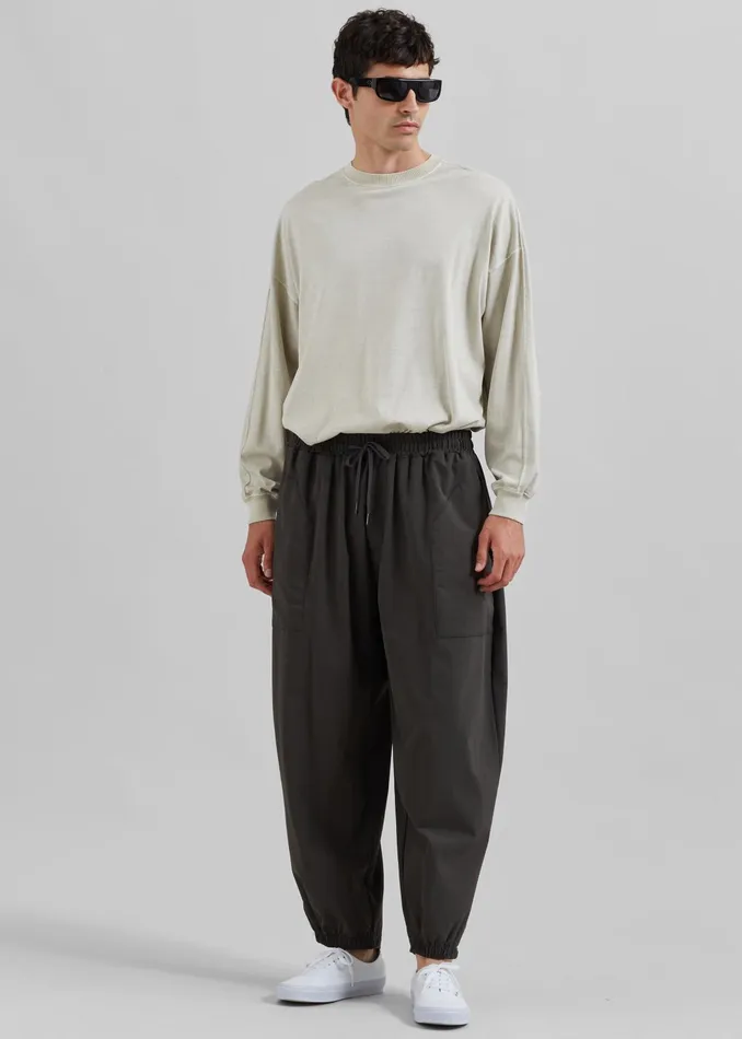 The Frankie Shop Bottoms Men Hunter Joggers 8211 Charcoal